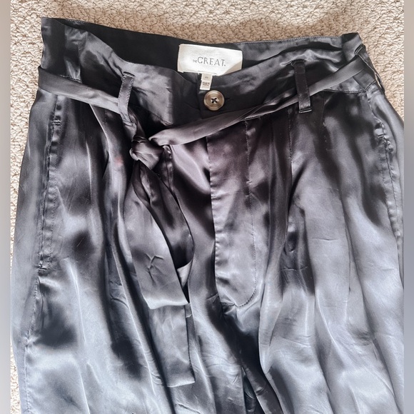 The Great The Statement Trouser in black. Bought in 2023 worn less than 3 times - Picture 2 of 8